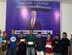 Buka Posko Pemenangan DR Abdul Rahman gelar Turnamen Domino Persahabatan