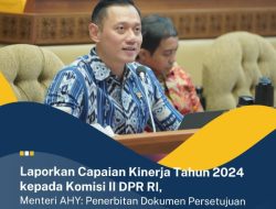 Laporan Capaian ATR/BPN RI Dalam Penerbitan Dokumen Persetujuan Subtansi RDTR Capai 51,89 Persen