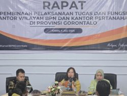 Evaluasi Kinerja BPN, Pembina Tim 5 Dukung Pemerataan Capaian WBK dan Layanan Elektronik se-Provinsi Gorontalo