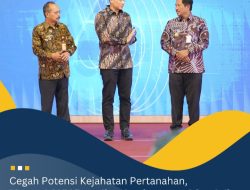 Cegah Potensi Kejahatan Pertanahan, Menteri AHY Resmikan Implementasi Sertipikat Tanah Elektronik di Provinsi Jawa Tengah