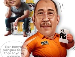 Gambar Kartun Fitnah Haji Burhanuddin Pelaku di Lapor ke Polres Bombana