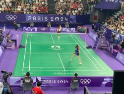 Nonton Langsung, AHY Support Prestasi Atlit Badminton di Olimpiade Paris 2024