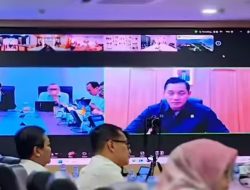 Disela Kunjungan Kerja Menteri AHY Pimpin Rapim di Kota Bekasi