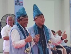Tampil Perdana, ASR-Hugua Disambut Hangat Ratusan Simpatisan