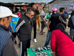 DR Abdul Rahman SH MH Blusukan ke TPI Laino Raha