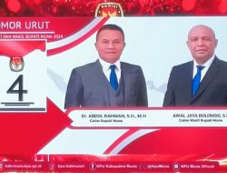 Paslon Rahman-AJB Pilkada demi Pengabdian Jalankan Amanah Warga Muna