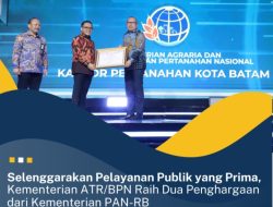 Layanan Prima, Kementerian ATR/BPN Raih Dua Penghargaan dari Kementerian PAN-RB