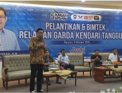 Paslon Razak-Afdal Lantik 600 Relawan GKT Mandonga Kota Kendari