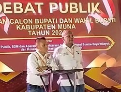 Terungkap di Debat Publik, Paslon Rahman-AJB Komitmen Muna Bersih KKN