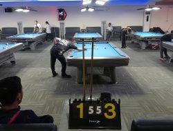 Hari ini, Babak Utama 64 Pebiliar Sultra Tarung di Turnamen Nine Ball OCG Cup – I