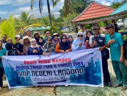 Kali Pertama, Alumni SMP Negeri Landono Reuni di Mulyasari