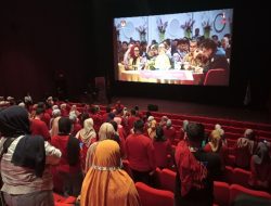 Sosialisasi Pilkada KPU Sultra dalam Pemutaran Film ‘Tepatilah Janji’