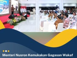 Menteri Nusron Kemukakan Gagasan Wakaf Produktif untuk Sejahterakan Rakyat