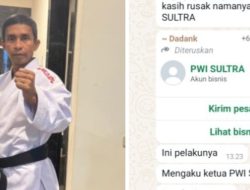 Penipu Beraksi Catut Nama Ketua PWI Sultra