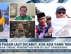 Susno Duadji Apresiasi Kementerian ATR/BPN dalam Penanganan Polemik Sertipikat HGB di Atas Laut