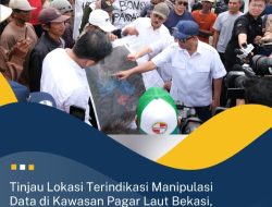 Tinjau Lokasi Terindikasi Manipulasi Data di Kawasan Pagar Laut Bekasi, Menteri Nusron: Tindak Tegas Pelaku