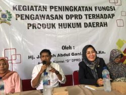 Legislator Gerindra Serap Aspirasi Warga DKI, Hadirkan Narsum Wartawan Senior Syahrir Lantoni