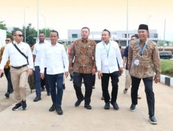 Menteri Nusron Dampingi Presiden Prabowo Resmikan Kawasan Ekonomi Khusus Industropolis Batang