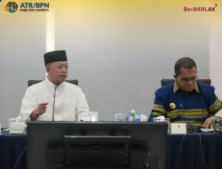 Menteri ATR/BPN RI, Nusron Wahid Bertemu Kepala Daerah se – NTT