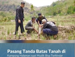 Dirjen SPPR Harap Warga Pasang Tanda Batas Tanah