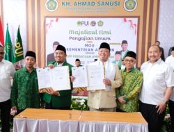 Menteri Nusron dan Ketua DPP PUI Teken MoU, Dorong Pemanfaatan Tanah Wakaf secara Produktif