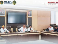 Kantah Kota Kendari Menghadiri RDPU Bersama Dengan Komisi I dan III DPRD Kota Kendari