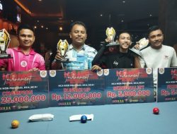 Turnamen Biliar Nine Ball Ocink Cell 2025 di Juarai Asdar Atlit asal Morowali