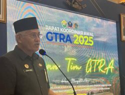 Resmi Dibuka, Rakor Gugus Tugas Reforma Agraria (GTRA) Tahun 2025 di Sulawesi Tenggara
