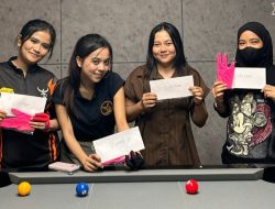 Luna Pebiliar asal Konawe Juarai Turnamen Biliar Nine Ball Ladies Nonpres