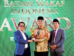 Kementerian ATR/BPN Raih Penghargaan Pendukung Percepatan Sertifikasi Tanah Wakaf oleh BWI Awards