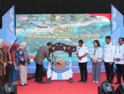 Ramaikan Rakornas PHD 2025 Pemprov Sultra Gelar Pameran Ekonomi Kreatif dan Pariwisata