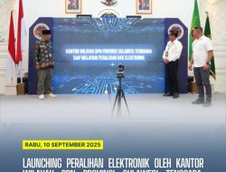 Kanwil BPN Sultra Launching Peralihan Elektronik Kantah Kota Kendari Siap Melayani Peralihan Hak Elektronik