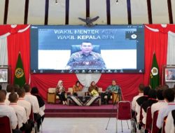STPN Bentuk Karakter dan Kepemimpinan, Wamen Ossy Titip Tiga Nilai yang Perlu Dipedomani Taruna/i STPN