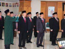 Lantik Pejabat Struktural, Menteri ATR/Kepala BPN: Layani Masyarakat dengan Hati, Bukan Transaksi