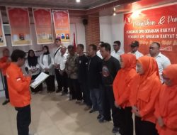 Andi Ahmad Resmi di Lantik sebagai Ketua DPD Gerakan Rakyat Kota Kendari