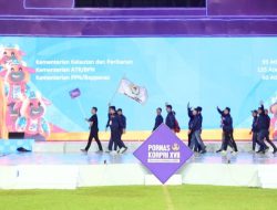 PORNAS XVII KORPRI Resmi Dibuka, Kementerian ATR/BPN Siap Perebutkan Juara di 7 Cabang Olahraga