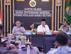 Beri Arahan ke Jajaran di Kepulauan Bangka Belitung, Menteri Nusron: Tugas Kita Memastikan Tanah Rakyat Aman