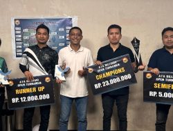 Turnamen ATA Biliar Open di Juarai Sekum POBSI Sultra