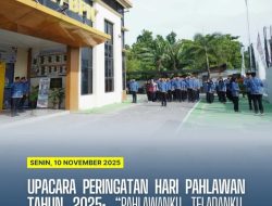 Kantah Kota Kendari Upacara Peringatan Hari Pahlawan 2025 Teladani Semangat para Pejuang