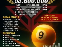 Atlit Biliar Sultra Bakal Tarung di Turnamen Nine Ball BBC Kendari