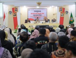Arahan Menteri Nusron di Kanwil BPN Provinsi Sulsel Tegas Jalankan Prinsip dan Luwes dalam Melayani
