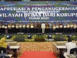 24 Satker ATR/BPN Terima Predikat WBK, Menteri Nusron Beri Apresiasi dan Imbau untuk Jaga Kualitas Layanan