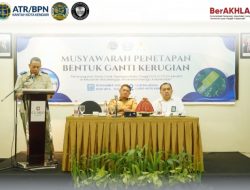 Kantor Pertanahan Kendari Gelar Musyawarah Penetapan Ganti Rugi Pembangunan Gardu