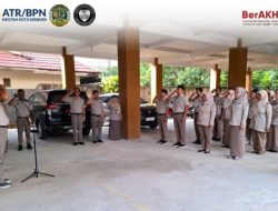 Usai Kantah Kota Kendari terima predikat WBK diintruksikan Jajaran ikuti Reforma Terbaru