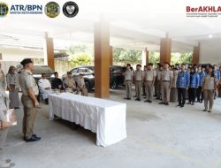 Kantah Kota Kendari Gelar Pengambilan Sumpah dan Pelantikan Panitia Adjudikasi PTSL Tahun Anggaran 2026
