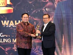 Kementerian ATR/BPN Terima Penghargaan dari INDOPOSCO atas Diseminasi Strategi Komunikasi yang Paling Masif