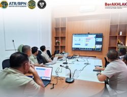 Kantah Kendari ikuti Rapat Evaluasi Capaian Kinerja PSN Tahun 2026