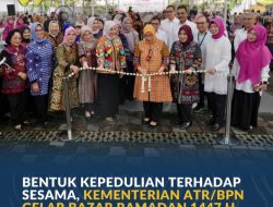 Kementerian ATR/BPN Gelar Bazar Ramadan 1447 H, Bentuk Kepedulian terhadap Sesama
