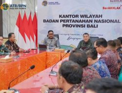 Apresiasi Capaian Jajaran di Bali, Wamen Ossy Tekankan Pentingnya Peningkatan Kualitas Pelayanan dan Data Pertanahan