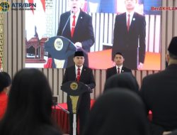 Lantik Pejabat Pengawas dan Fungsional, Wamen Ossy: Ujung Tombak dalam Pelayanan Pertanahan
